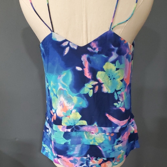 Vtg Candie's Vibrant Floral Top - Picture 7 of 13